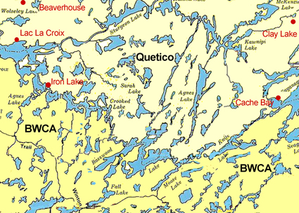 bwca map